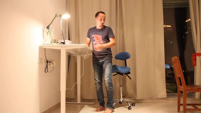 Отзыв об ортопедическом стуле-седле Smartstool S03B от покупателя Андрея смотреть онлайн