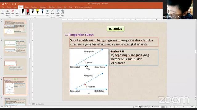 Daring Mapel Matematika Kelas 7 (Sesi 1) Tanggal 25 Feb 2021 смотреть онлайн