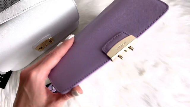Сумка женская через плечо Furla натуральная кожа смотреть онлайн