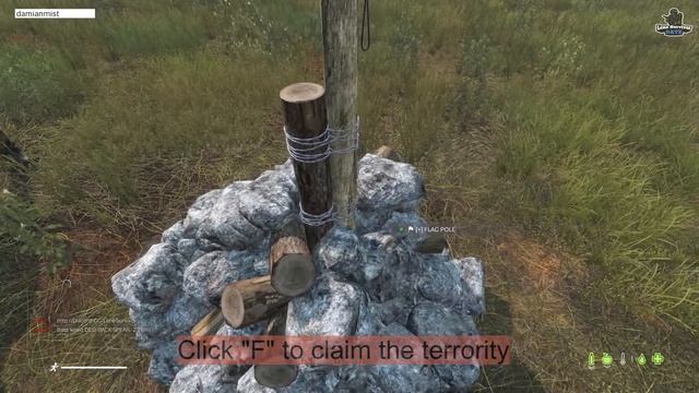 How to claim the territory and add friends to it in LONE SURVIVOR DAYZ смотреть онлайн