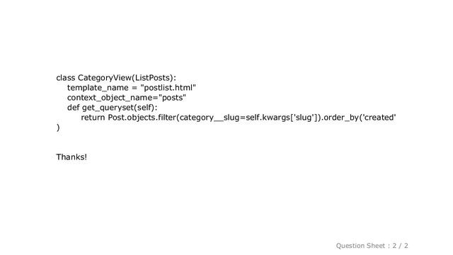 Django : Get Absolute URL in Django when using Class Based Views смотреть онлайн