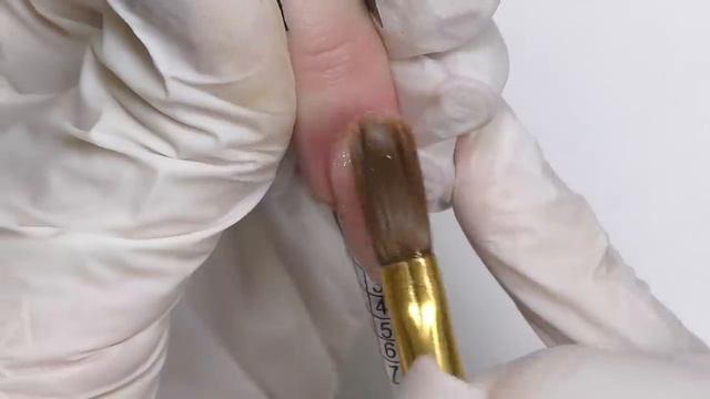 Как исправить ШИРОКИЕ НОГТИ с помощью наращивания подходящей ФОРМЫ смотреть онлайн