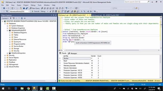 Udacity Demo : SQL Querying смотреть онлайн