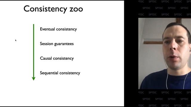 Alexey Gotsman — Reasoning about data consistency in distributed systems смотреть онлайн