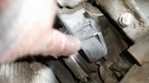 Замена помпы без снятия морды, способ номер 2.ауди 1.8т АЕВ