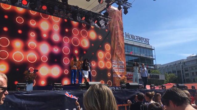 Leichtathletik-EM - Berlin 2018 - Певица смотреть онлайн