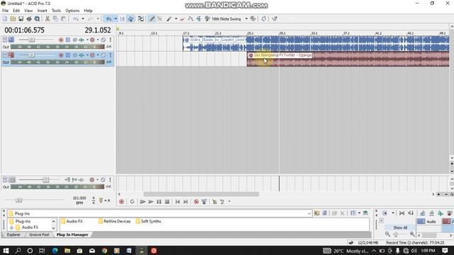 Sony Acid Pro 7 (How to BPM a song on Acid Pro 7 step by step tutorial смотреть онлайн