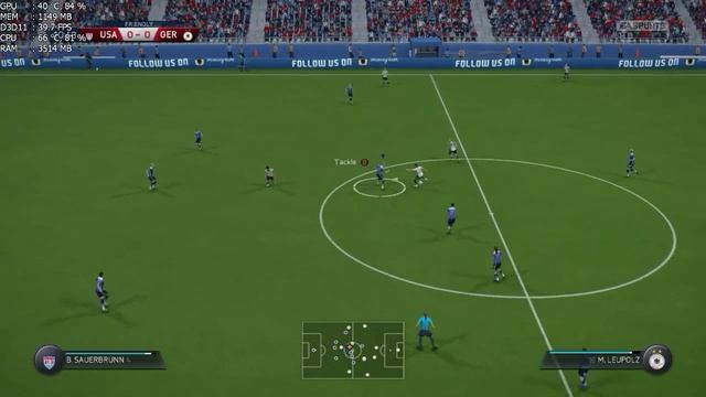 FIFA 16 | DEMO | I3 4130 | GTX 650 2GB | Windows 10 | Gameplay | Settings High смотреть онлайн
