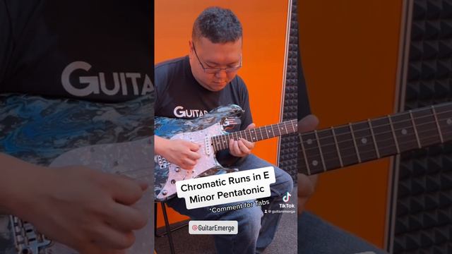 Chromatic Runs in Em Pentatonic (Fast and Slow) смотреть онлайн