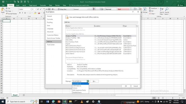 How to Enable Power Pivot Option In MS Excel ┃Urdu/Hindi смотреть онлайн