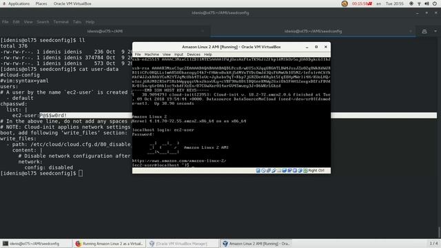 Установка Amazon Linux 2 AMI на Oracle VM VirtualBox смотреть онлайн
