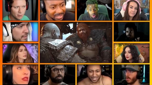 Kratos Meets Thor & Odin God Of War Ragnarok Reaction Mashup смотреть онлайн