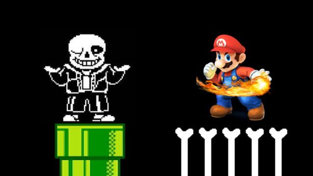 Undertale - MEGALOVANIA with MEGALOVANIA Smash Bros. Remix　MEGALOVANIA スマブラver. と原曲混ぜてみた Re-upload смотреть онлайн