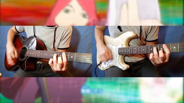 Naruto Shippuden Opening 3 [Blue Bird] - Guitar Cover смотреть онлайн