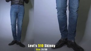 Levis 510, 511, 512, 519 Review & Comparison - Slim Vs Tapered Vs Skinny Best Jeans Under $50