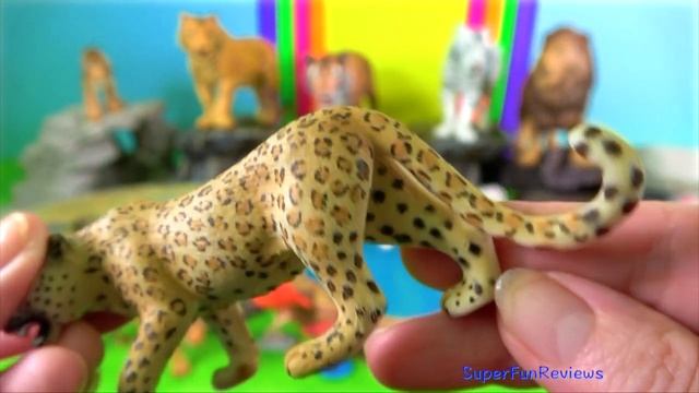 Big Cats - Zoo Animals - Tiger, Lion, Bear, Leopard, Gharial 13+ смотреть онлайн