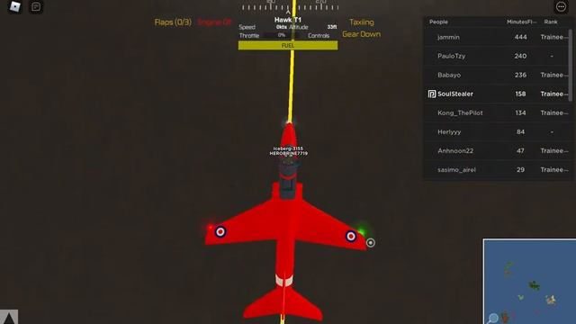 Pilot Training Flight Simulator Roblox | Blue Angels VS Red Arrows смотреть онлайн