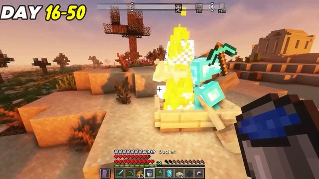 100 HARI MINECRAFT DI DUNIA FANTASY смотреть онлайн