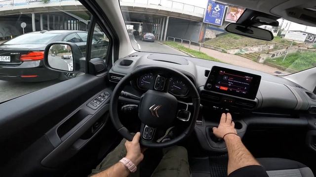 2021Citroen Berlingo |1.5 BLUEHDI 102 HP| POV Test Drive смотреть онлайн