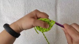 Корзина -  лежанка для кота, крючком