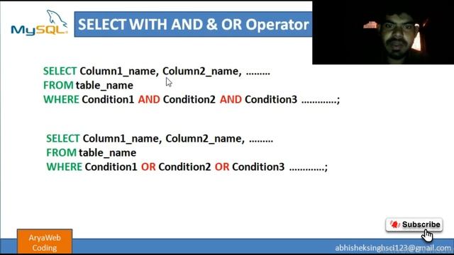 SQL OR & AND Operators || MySQL Operator Tutorial! смотреть онлайн