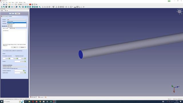 Fluid Simulation CFD Getting started FreeCAD CfdOF Pressure loss in pipe смотреть онлайн