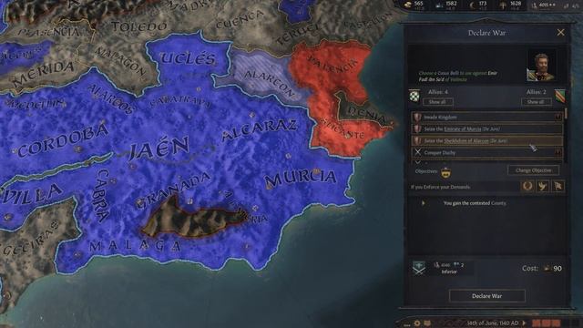 Crusader Kings 3 – Let’s Play – Al-Andalus – Ep. 18 (Sultan Of Death)
