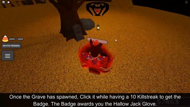 Slap Battles - How to get HALLOW JACK GLOVE + "JACK'S WILL" BADGE! [ROBLOX] смотреть онлайн