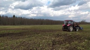 Посев и заделка семян многолетних трав, кустарным методом))