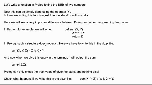 Prolog Programming Basics смотреть онлайн