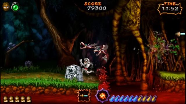 Ultimate Ghosts 'n Goblins ... (PSP) Gameplay смотреть онлайн
