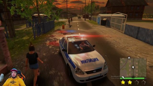 ПОЛИЦЕЙСКАЯ ПОГОНЯ ДПС - РУССКАЯ ГТА 6 Mad Out2 Big City Online смотреть онлайн