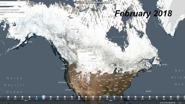 ЗЕМЛЯ зимой из КОСМОСА смотреть онлайн