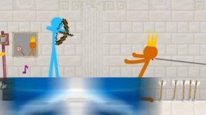 Стикмены против оранжевого короля! Алан беккер