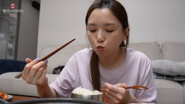리얼먹방▶ 오늘의 집밥 ☆ 차돌된장찌개,미니돈까스,오이지,미나리무침,김ㅣKorean Home MealㅣREAL SOUNDㅣASMR MUKBANGㅣ