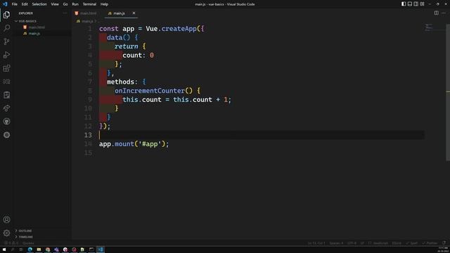 3. Event Handling in Vue 3. Implement Event Handlers using v-on directive - Vue3 смотреть онлайн