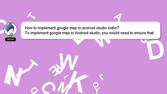 How to implement google map in android studio kotlin? смотреть онлайн