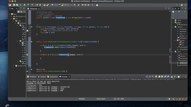 Java : ArrayList смотреть онлайн