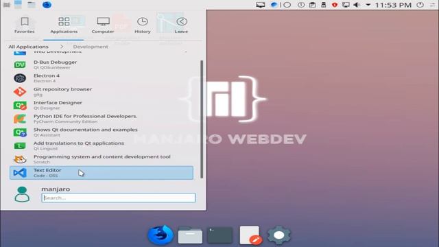 Manjaro Webdev Edition Overview | Spin for Programmers and Developers. смотреть онлайн