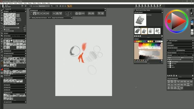 Real Art Templates - Make Corel Painter Look & Feel Like Traditional Art смотреть онлайн