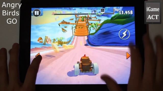 Обзор/Review игры Angry Birds GO. смотреть онлайн