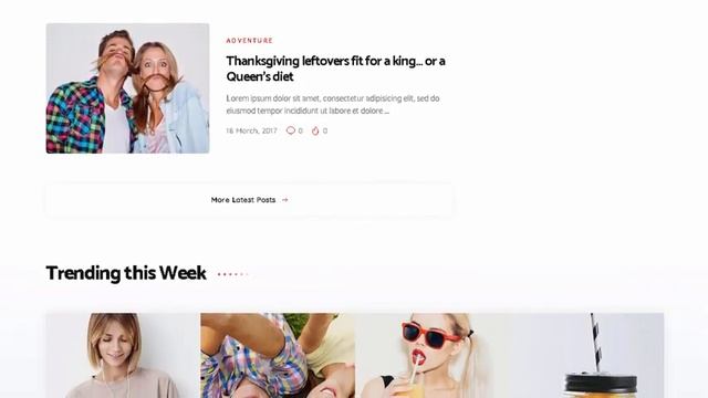 Bazinga | Magazine & Viral Blog WordPress Theme | Themeforest Templates смотреть онлайн