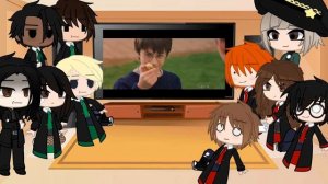 Реакция персонажей Гарри Поттер на Гарри Поттер и какой-то камень | 1 часть | Студия Реакции |