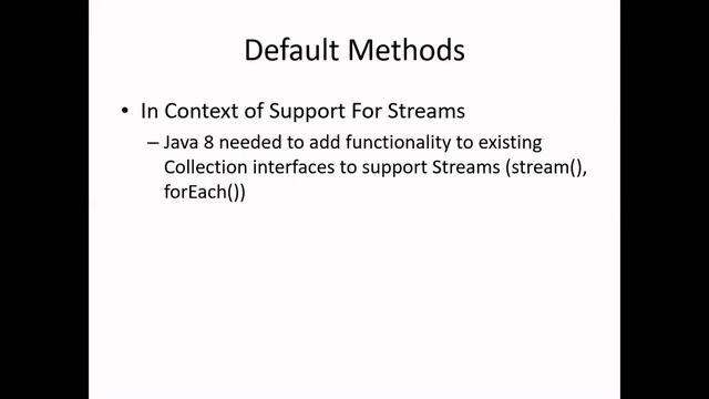 Java 8 new Features смотреть онлайн