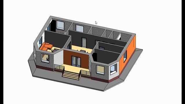 10x15 house project №1. Одноэтажный дом. Bir qavаtli uy. #project #projecthouse #house смотреть онлайн