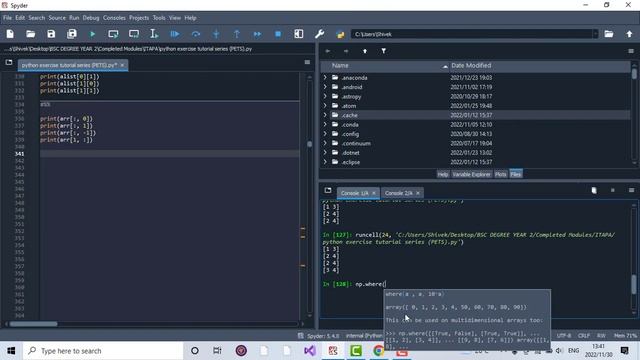 Scientific and Numeric Computing in Python- Part 6 | NumPy Tutorial смотреть онлайн