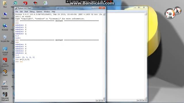 Python programlama dersi #17 -Listeler 2 - Lists смотреть онлайн