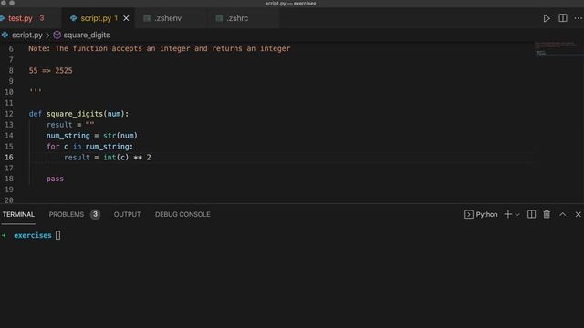 How to Find the Sum of Squared Digits in Python смотреть онлайн