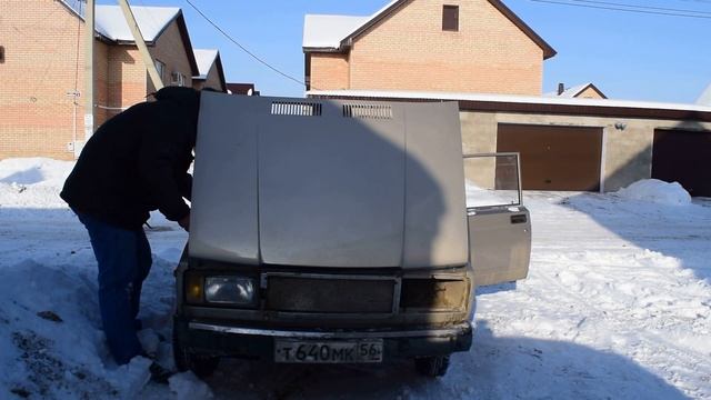 Передние линзованные светодиодные фары на классику (ВАЗ 2104, 2105, 2107)