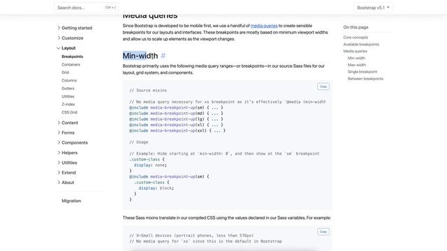 Nueva clase container y nueva media query en Bootstrap - Curso de Bootstrap v5 css layout смотреть онлайн